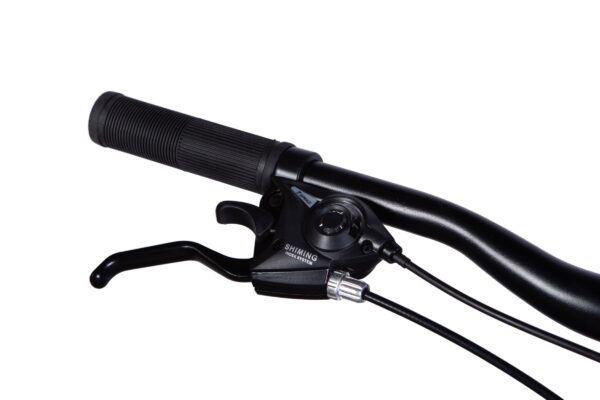 Rączka rowerowa z mechanizmem zmiany biegów.