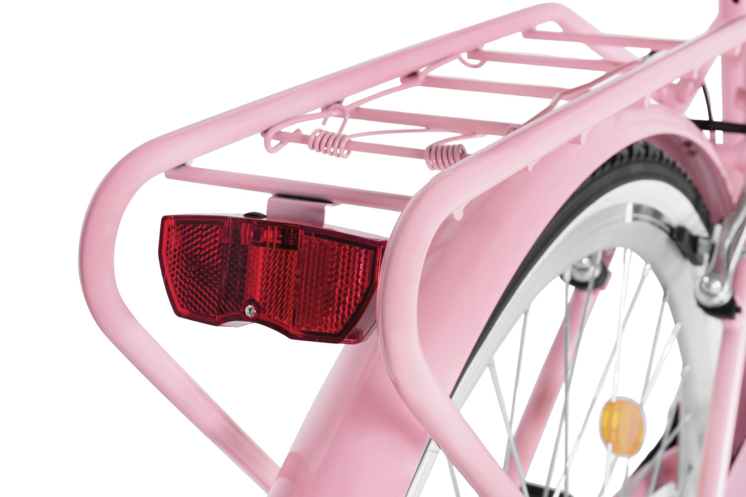 rower damski davi maria aluminium, 28", 160–185 cm, 7 biegów, różowy