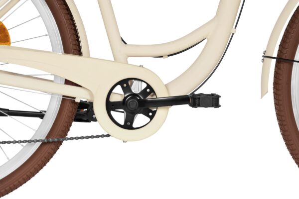 Zbliżenie na mechanizm roweru.