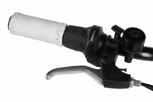 Cykelhandtag och broms med Shimano-växel