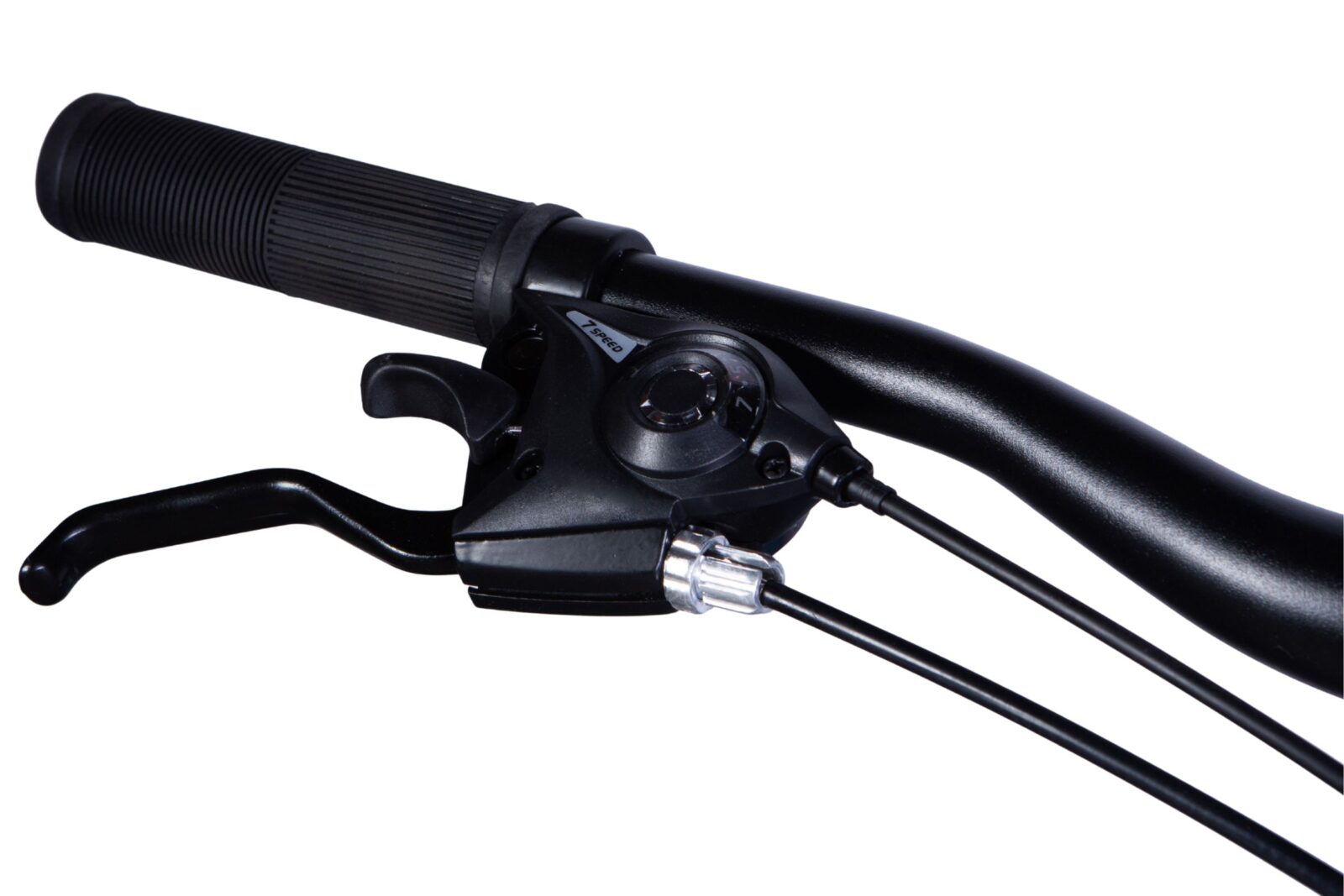 rower dziecięcy mars 24", 130 160 cm, 21 biegów, czarny/czerwony (copy)