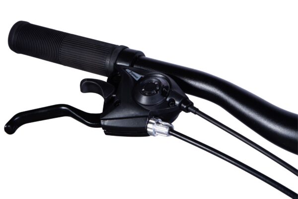 Rączka rowerowa z manetką przerzutek