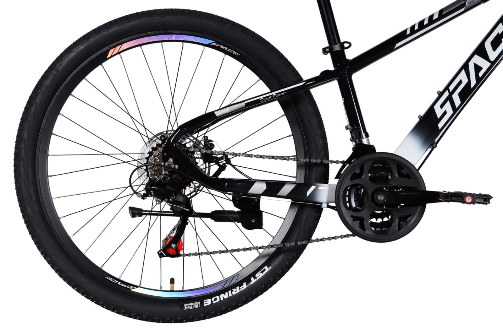 rower mtb mercury aluminium 26", 145–170 cm, 21 biegów, czarny/czerwony (copy)