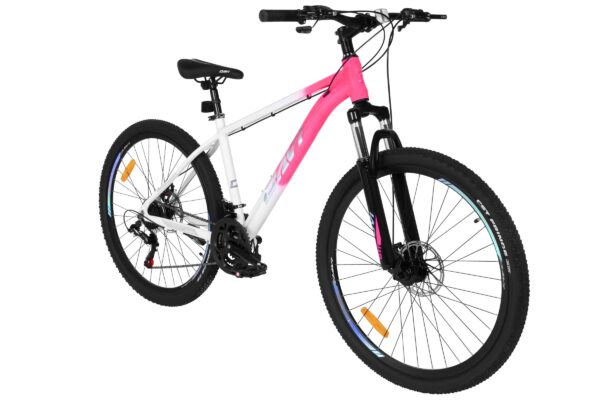 rower górski mtb davi bella aluminium, 27,5", 160–185 cm, 21 biegów, biały/różowy (kopia)