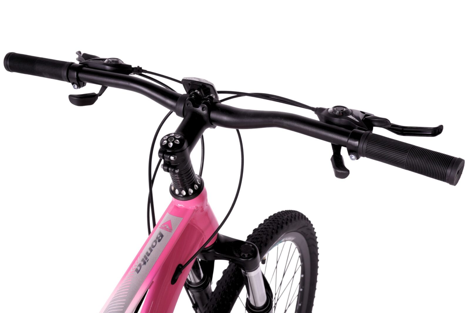 rower górski mtb davi bonita 27,5", 160–185 cm, 21 biegów, biały/różowy (kopia)