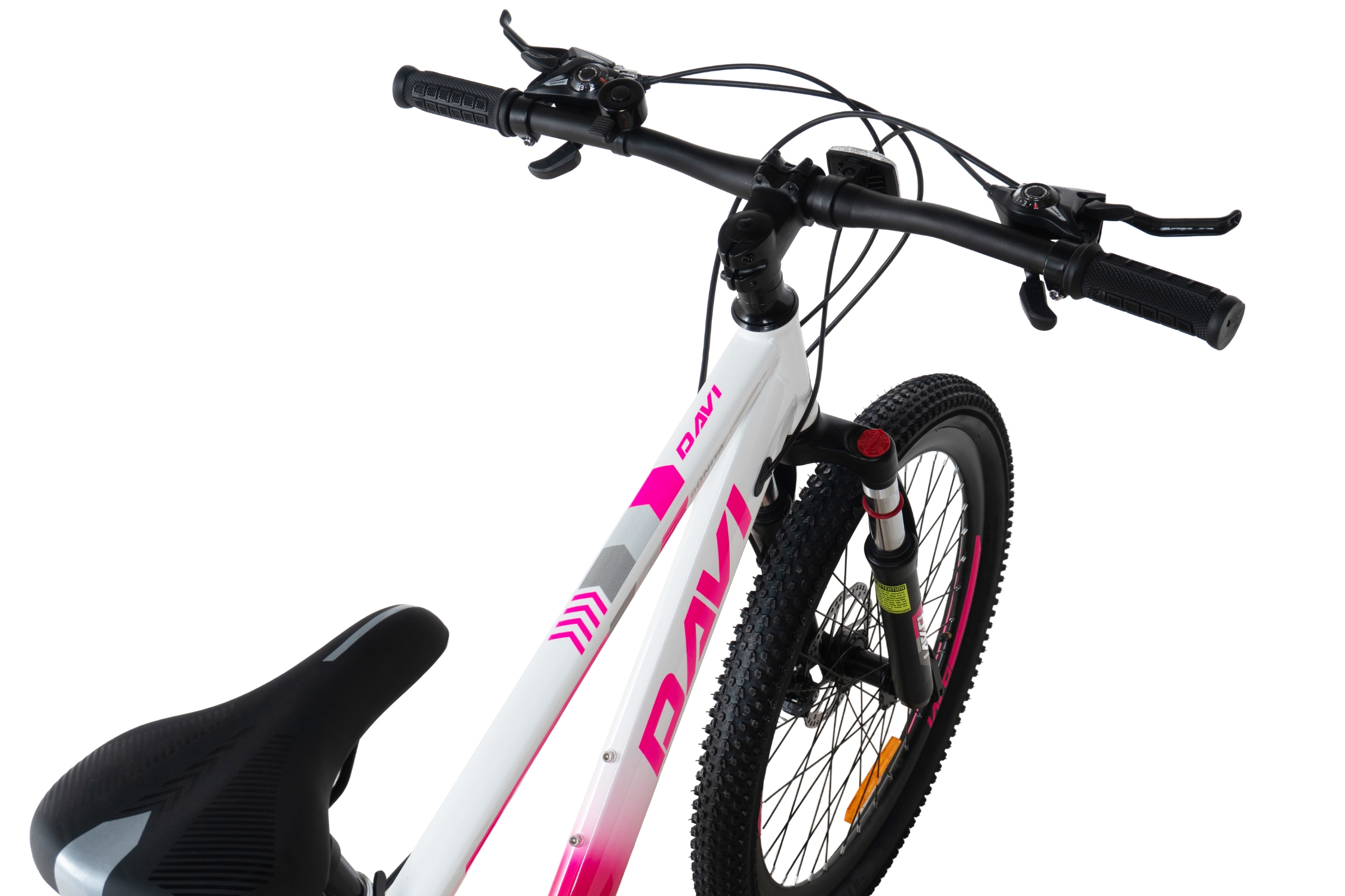 bicicleta copii davi bonita 24", 130 160 cm, 21 viteze, roz/alb (copy)