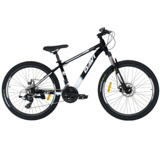 Rower górski MTB Davi Montaro Aluminium, 26", 145-170 cm, 21 biegów, czarny/biały