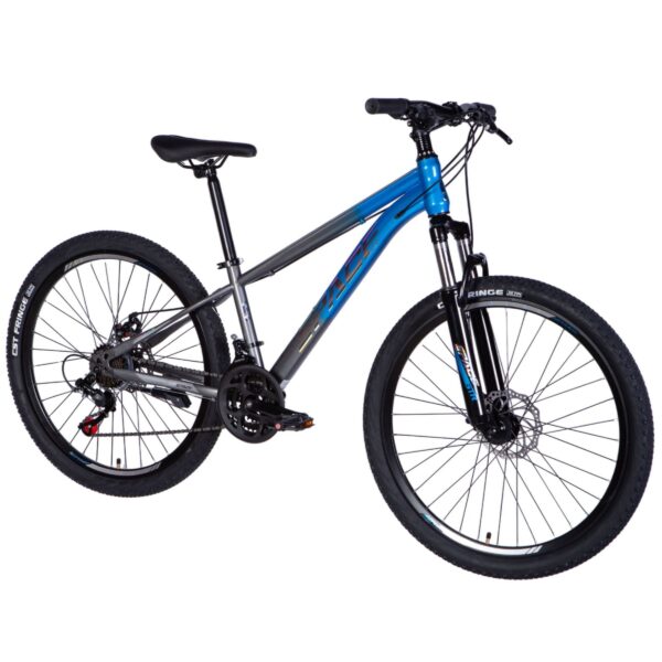 rower górski mtb mars 26", 145–170 cm, 21 biegów, niebieski