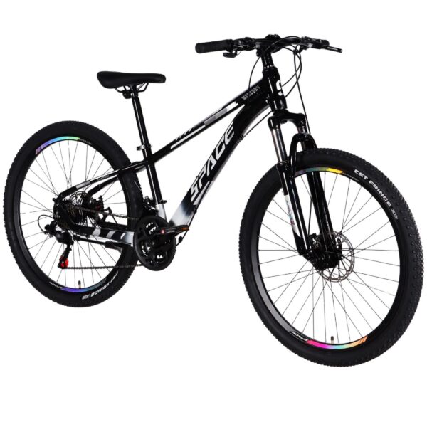 rower górski mtb mercury aluminium 26", 145–170 cm, 21 biegów, czarny
