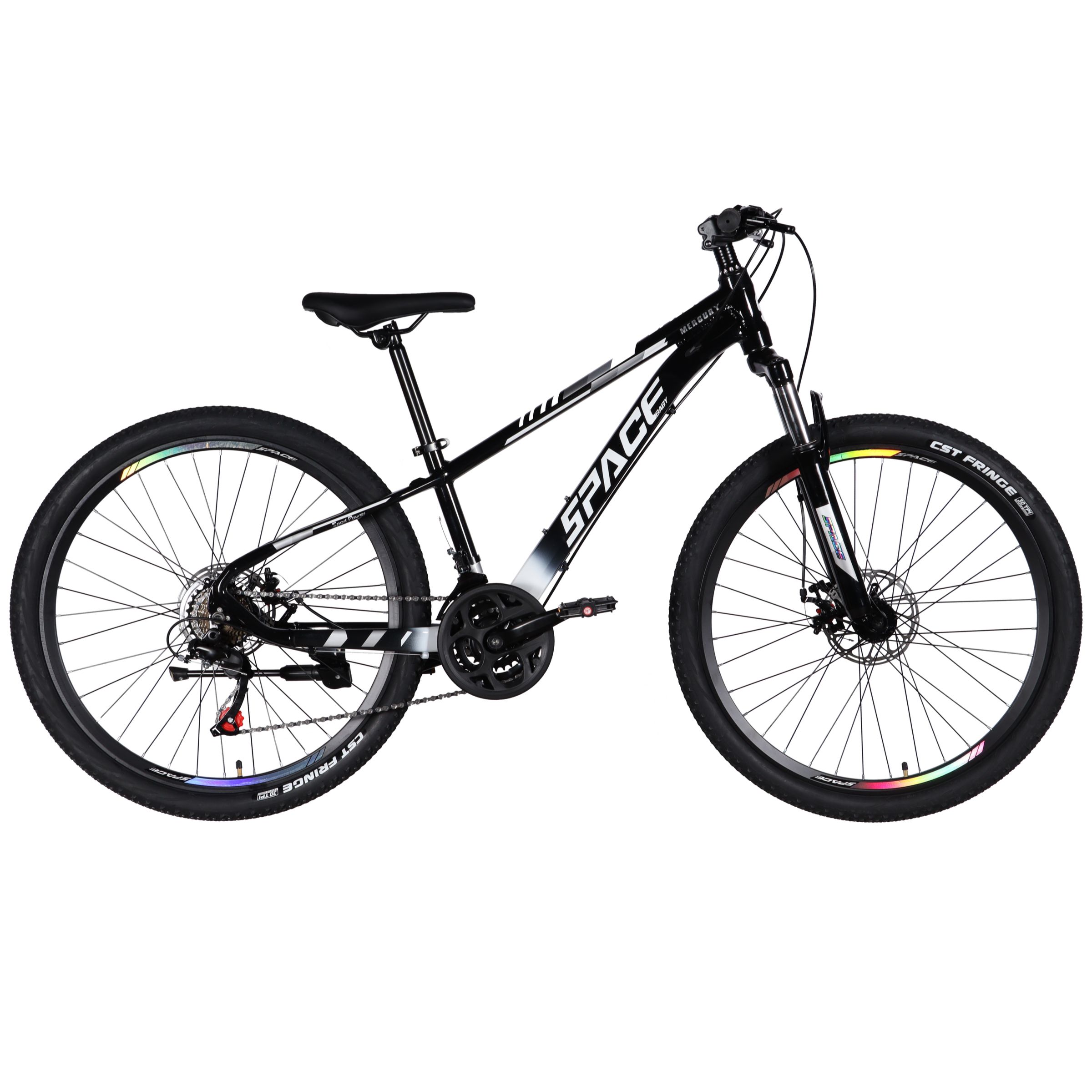 Rower górski MTB Mercury Aluminium 26", 145–170 cm, 21 biegów, czarny